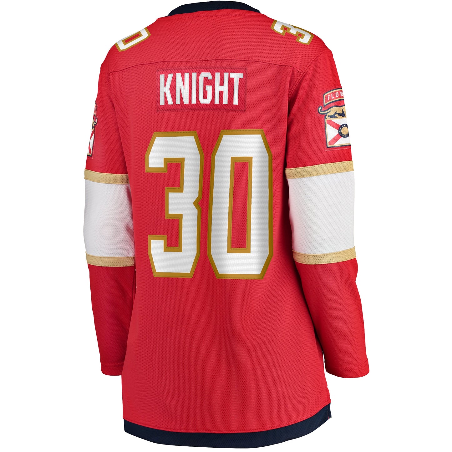 Spencer Knight Florida Panthers Fanatics Branded Women's 2017/18 Home Breakaway Jersey - Red