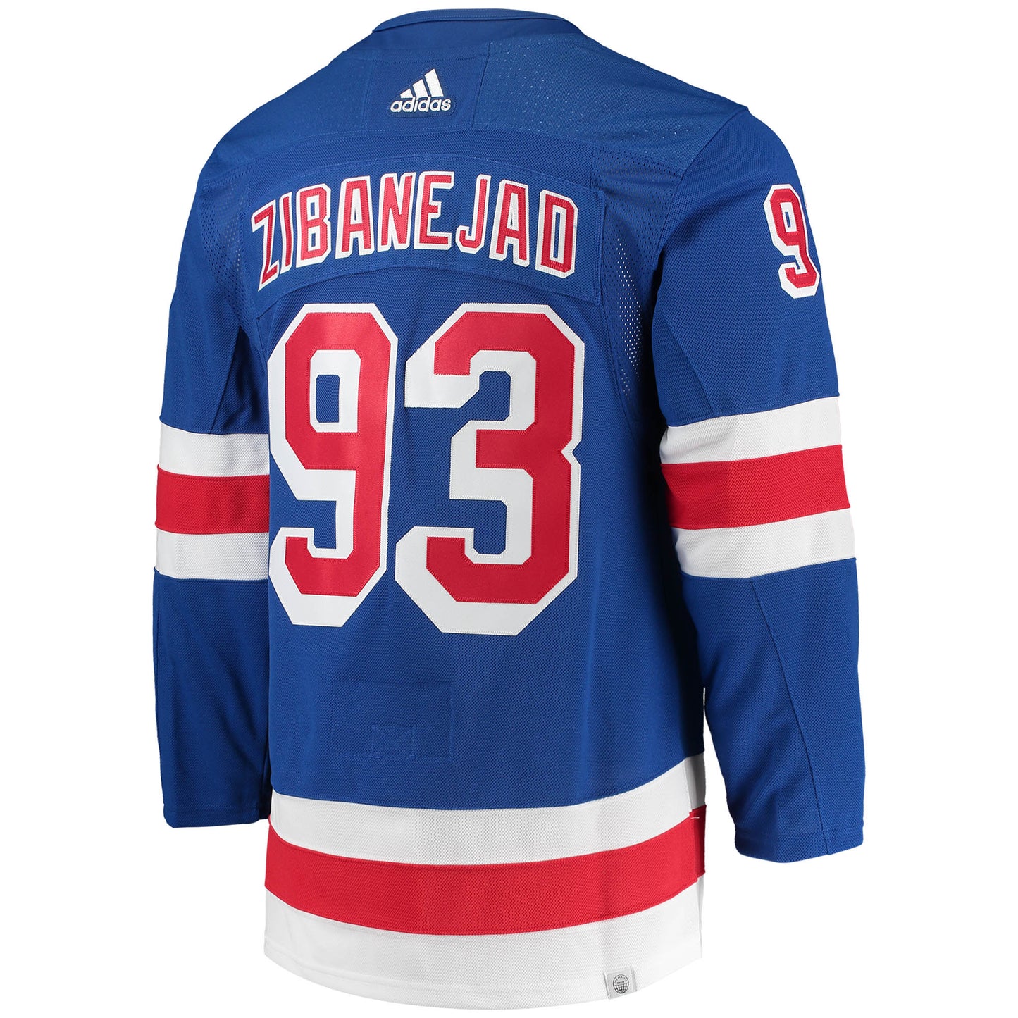 Mika Zibanejad New York Rangers adidas Home Primegreen Authentic Pro Player Jersey - Blue